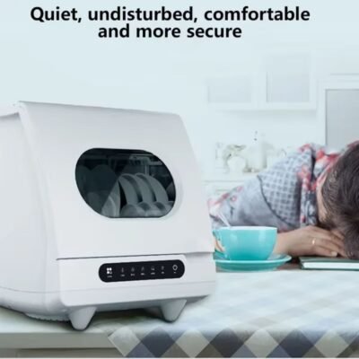 Portable Compact Countertop Dishwasher Machine