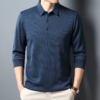 Men’s Business Casual Long Sleeve Polo Shirt
