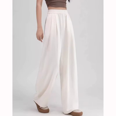 Women's High Waist Loose Fit Korean Pants