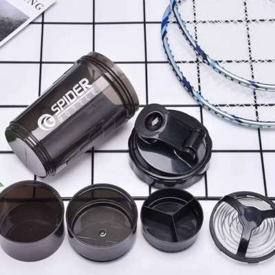 S151a796ce4aa4b6f9f939ec24a2c125bF 3-Layer Leakproof Protein Shaker Bottle (500-600ml)