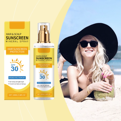 Hair & Scalp Sunscreen Spray SPF30 (Oil Control & UV Protection)
