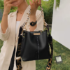Women’s Fashion Ribbon Chain Bucket Bag