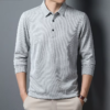 Men’s Business Casual Long Sleeve Polo Shirt