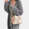 Women’s Fashion Ribbon Chain Bucket Bag