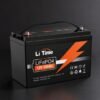 LiTime 12V 100Ah Smart LiFePO4 battery overview and features