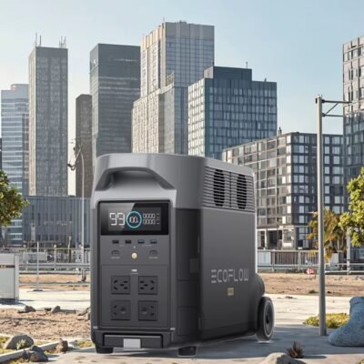 EcoFlow Delta Pro 3600W Portable Power Station (3600Wh Home Backup LiFePO4 Generator)