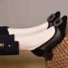 block heel pumps
