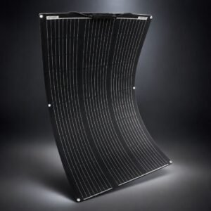 High-Efficiency 100W Monocrystalline Flexible Solar Panel (ETFE Waterproof)