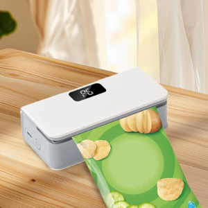 2-in-1 Magnetic Bag Sealer & Cutter – Fridge Kitchen Tool