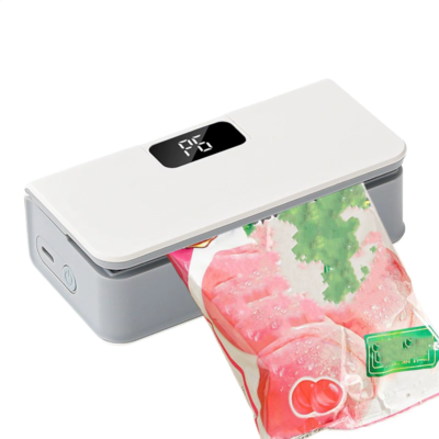 2-in-1 Magnetic Bag Sealer & Cutter – Fridge Kitchen Tool
