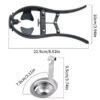 Stainless Steel Egg Cracker & Separator