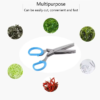 5-Blade Herb Scissors – Stainless Steel Kitchen Cutter