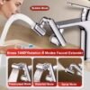 1080° Rotatable Faucet Sprayer