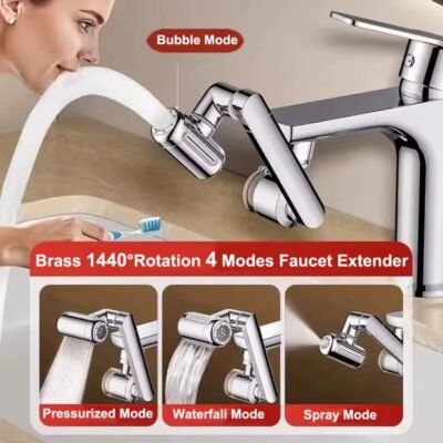 1080° Rotatable Faucet Sprayer