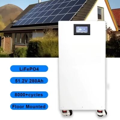 15kWh Hybrid Whole House Solar Generator (48V 51.2V 280Ah LiFePO4 Powerwall ESS)