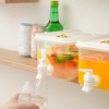 Fridge Water Dispenser with Spigot – Large Juice Jug 3L-10L