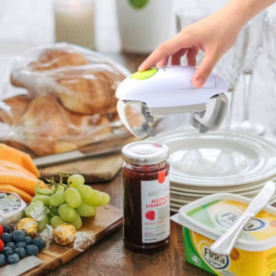 Electric Automatic Jar Opener – One Touch Kitchen Gadget
