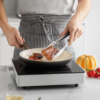 Silicone Kitchen Tongs – Non-Slip Stainless Steel BBQ Clamp
